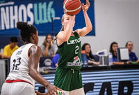 S.Aukštikalnytė vėl buvo rezultatyviausia (FIBA Europe nuotr.)