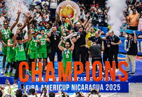Brazilai triumfuoja (FIBA nuotr.)