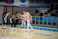 D.Tarolis žibėjo arti krepšio