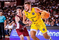 R.Giedraitis džiaugėsi pergale (FIBA Europe nuotr.)