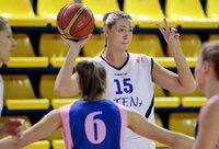 E.Šulčiūtė svariai prisidėjo prie komandos pergalės (Foto: Augustas Didžgalvis)