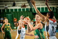 S.Visockaitė žaidė kovingai, bet pergalės neatnešė (FIBA Europe nuotr.)