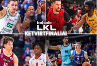 LKL startuoja ketvirtfinalis (Krepsinis.net nuotr.)