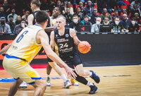 A.Velička pataikė vieną tritaškį iš septynių (FIBA Europe nuotr.)