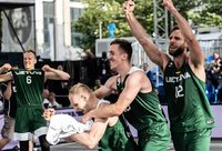 Lietuvos trijulė pralaimėjo finale (FIBA nuotr.)