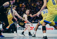 M.Huertas tiesiog nesensta (FIBA Europe nuotr.)