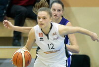 L.Juškaitė vedė sostinės klubą į pergalę (Foto: Augustas Didžgalvis)
