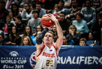 D.Kulaginas galėjo surinkti ir trigubą dublį (FIBA nuotr.)