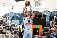 E.Džiaugys atstovauja 3x3 rinktinei (FIBA nuotr.)