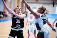 A.Zdanevičiūtė buvo itin pastebima (FIBA nuotr.)