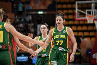 G.Labuckienė nori mėgautis buvimu Europos čempionate (FIBA nuotr.)