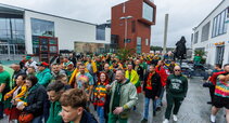 Lietuvos sirgalių eisena Tamperėje