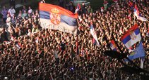 Serbų sutiktuvės Belgrade