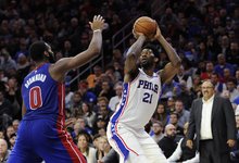 NBA: „76ers“ – „Pistons“
