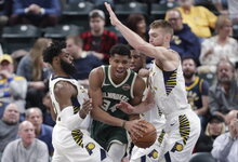 NBA: „Pacers“ – „Bucks“