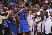 Susistumdymas tarp „Clippers“ ir...