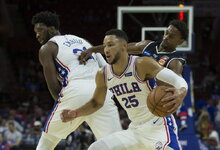 NBA ikisezoninės: „76ers“ –...