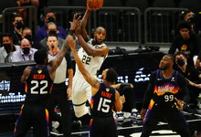NBA finalas: „Suns“ – „Bucks“
