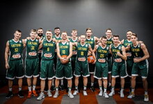 Lietuvos rinktinės fotosesija
