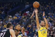 NBA: „Warriors“ – „Trail Blazers“