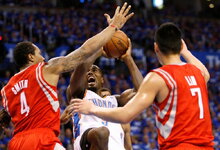 NBA: „Thunder“ – „Rockets“