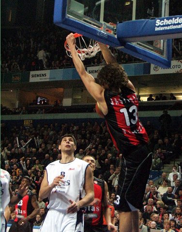 Lietuvos rytas -Efes Pilsen EUROLYGA 2006.01.25