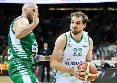 LKL pusfinalis: "Žalgiris" - "Rūdupis"