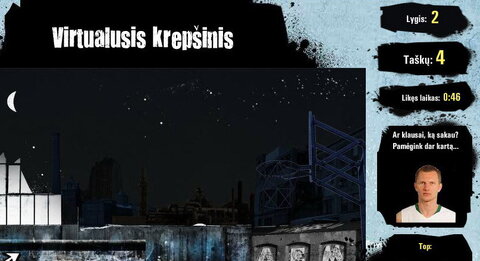 Virtualus Lietuvos rinktinės žaidimas