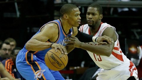 "Rockets" neprilygo "Thunder" krepšininkams