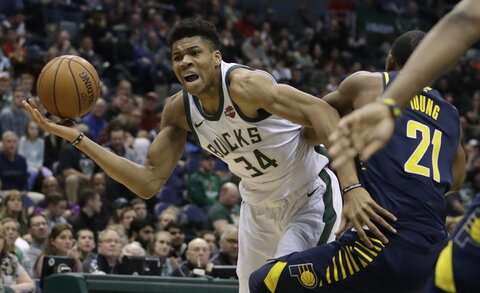 NBA: „Bucks“ – „Pacers“