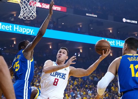NBA atkrintamosios: „Warriors“ – „Clippers“