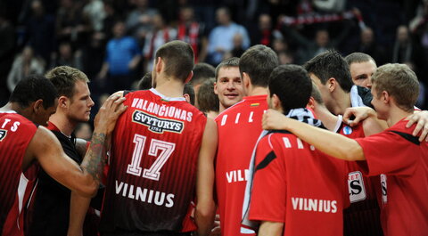 "Lietuvos rytas" - pirmas grupėje