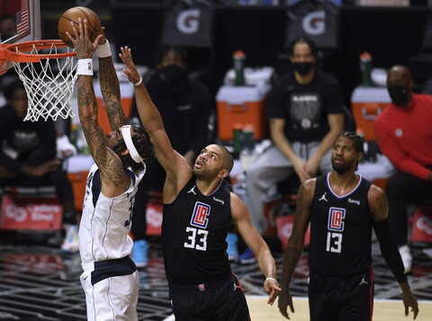 NBA atkrintamosios: „Clippers“ – „Mavericks“
