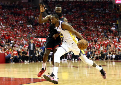 NBA: „Rockets“ – „Warriors“