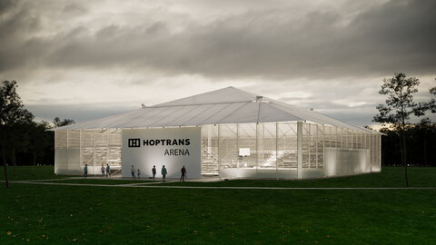 Nauja „Hoptrans“ arena
