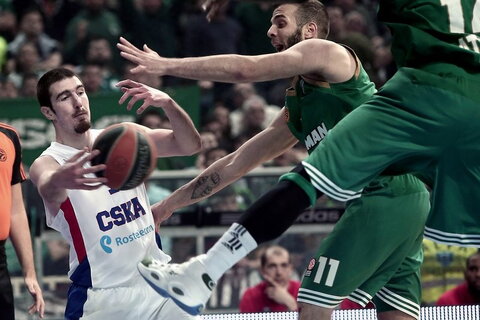 Eurolyga: „Panathinaikos“ - CSKA