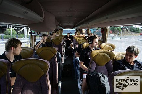 Lietuvos rinktinė autobuse