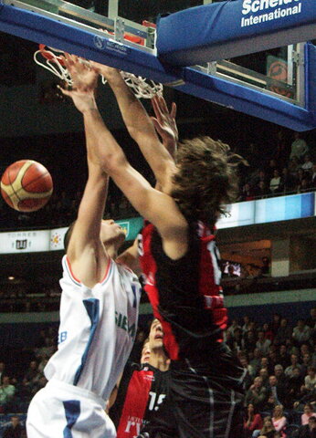 Lietuvos rytas - Cibona EUROLYGA 2005.12.21