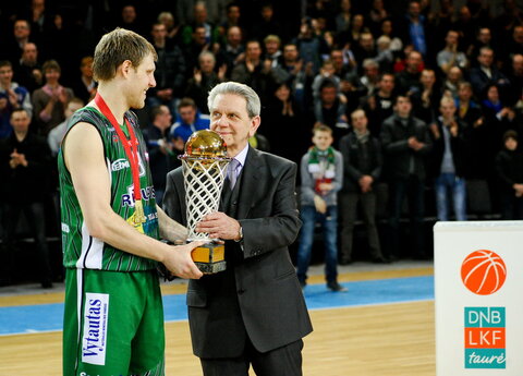 LKF taurės turnyro apdovanojimų ceremonija