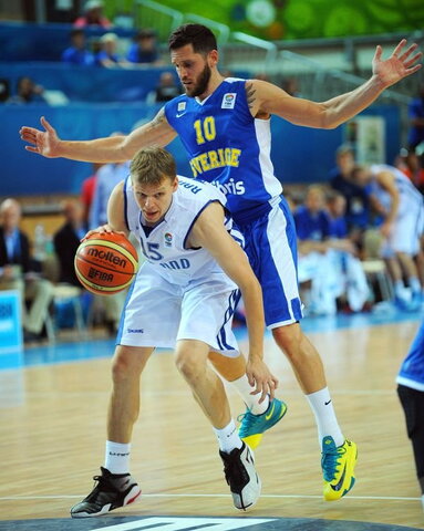 Eurobasket: Suomija - Švedija