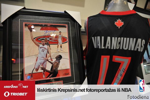 „Raptors“ namų arenos užkulisiai  