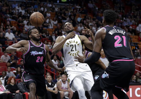 NBA: „Pacers“ – „Heat“