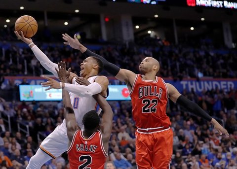 NBA: „Bulls“ – „Thunder“