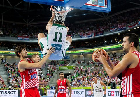 EuroBasket 2013 pusfinalis: Lietuva – Kroatija