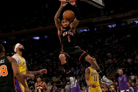 NBA: „Lakers“ – „Knicks“