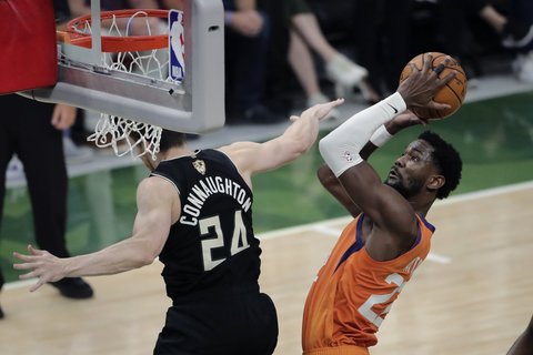 NBA finalas: „Suns“ – „Bucks“