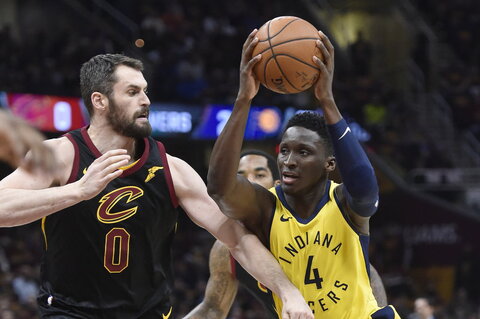 NBA: „Cavaliers“ – „Pacers“