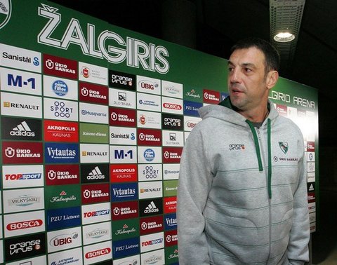 A.Trifunovičiaus treniruotė su "Žalgiriu"