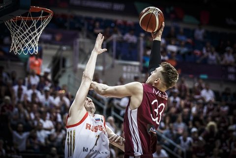 Europos čempionatas: Latvija – Rusija