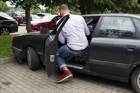 J.Valančiūno „Audi 80“